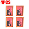 Cat Frame Fridge Magnets Set