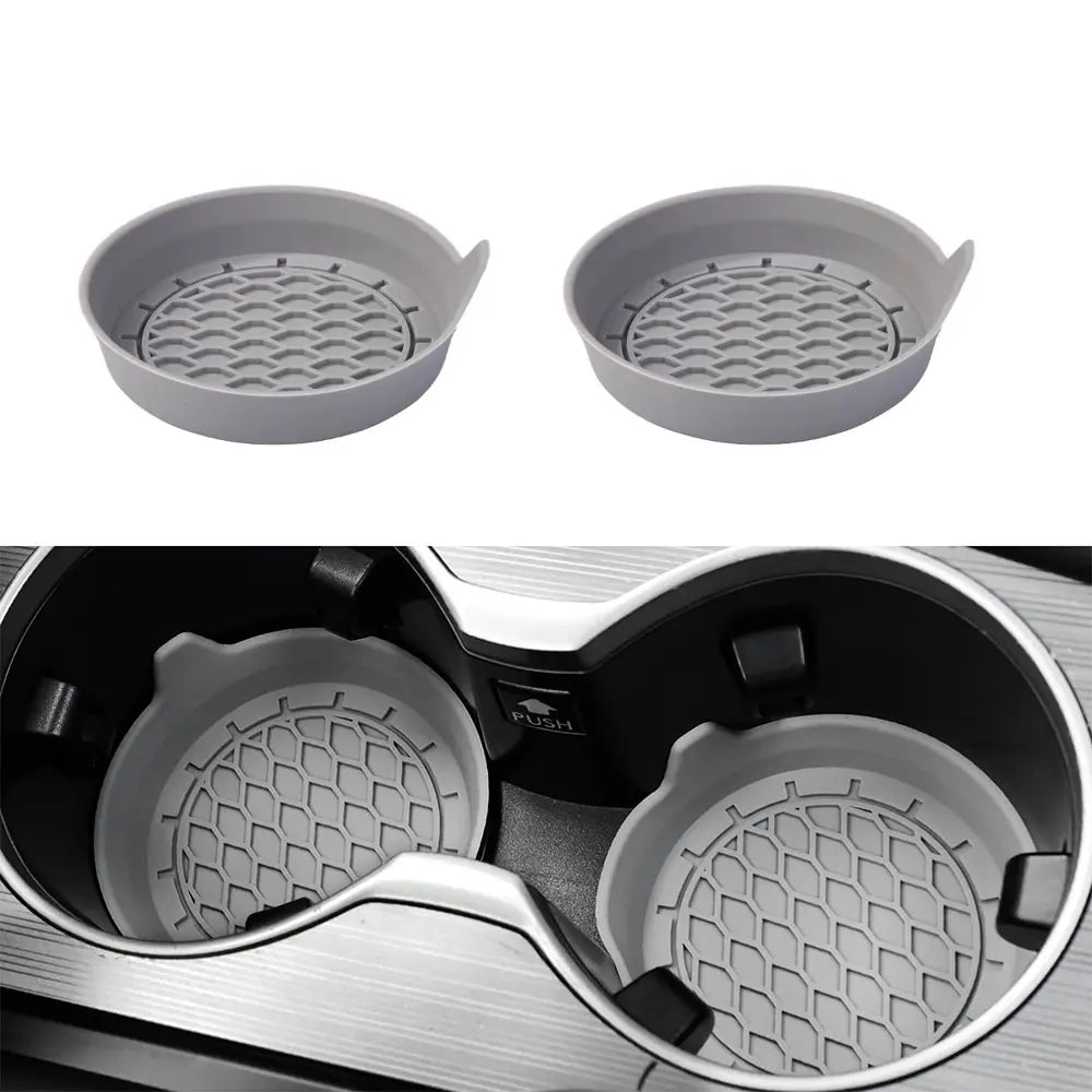 Non-Slip Silicone Car Cup Holder Coasters