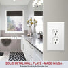 Durable ABS Wall Light Switch Cover Plate
