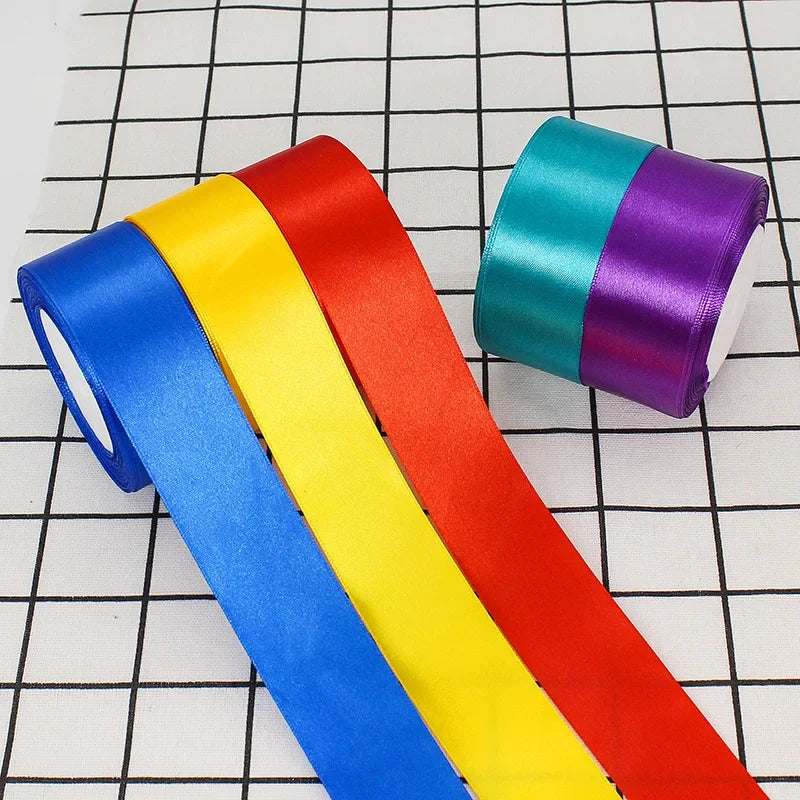 Luxury Satin Ribbon Roll for Gift Wrapping & DIY Crafts