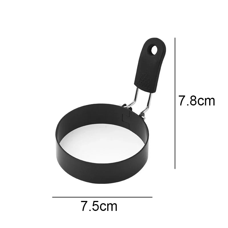 Anneaux en Acier Inoxydable pour Œufs et Crêpes Professionnels