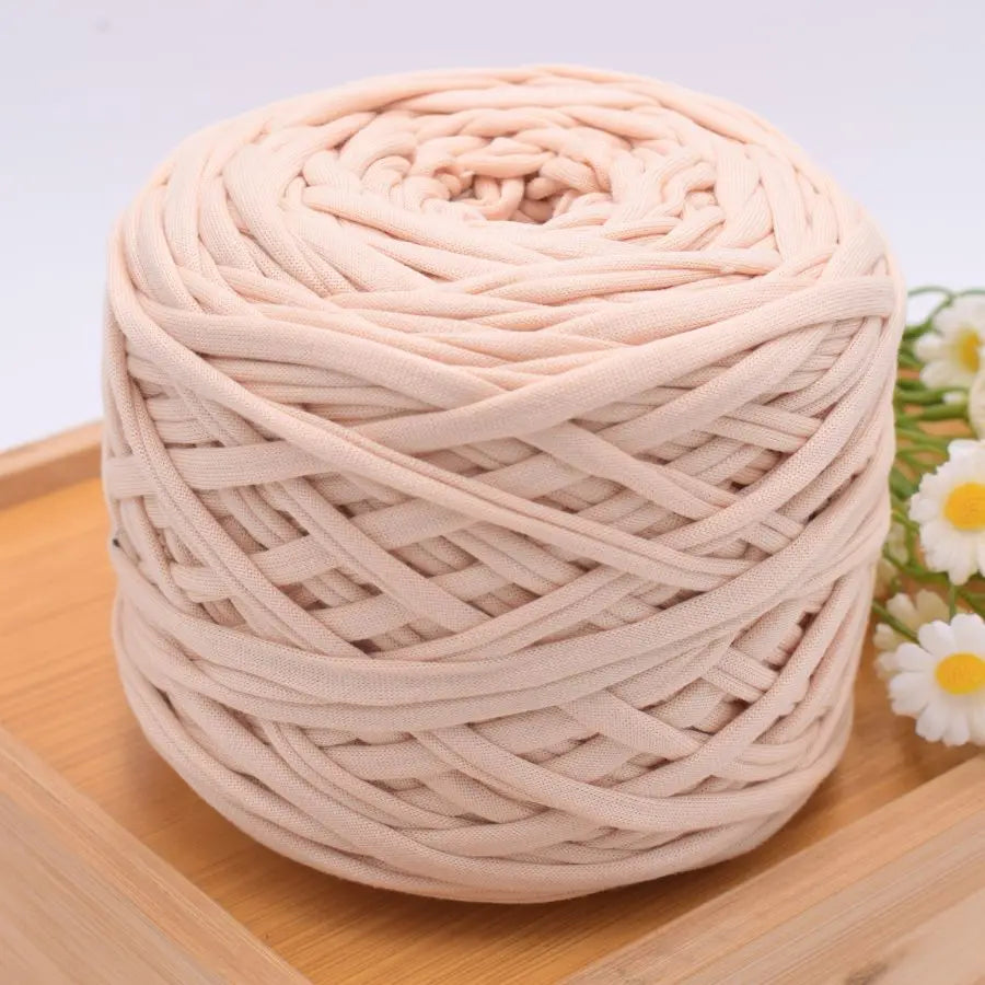 Recycled Polyester T-Shirt Yarn for Knitting and Crafting