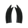 Universal Car Rear Bumper Splitters with Carbon Fiber Finish
