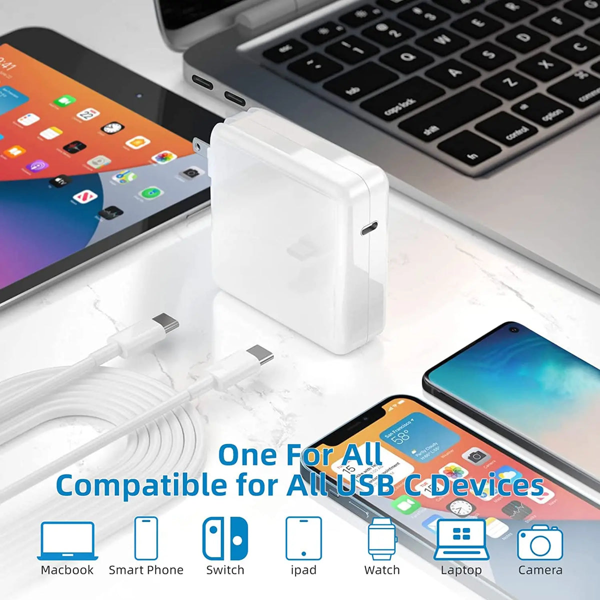 USB-C Fast Charger for MacBook Pro and Air