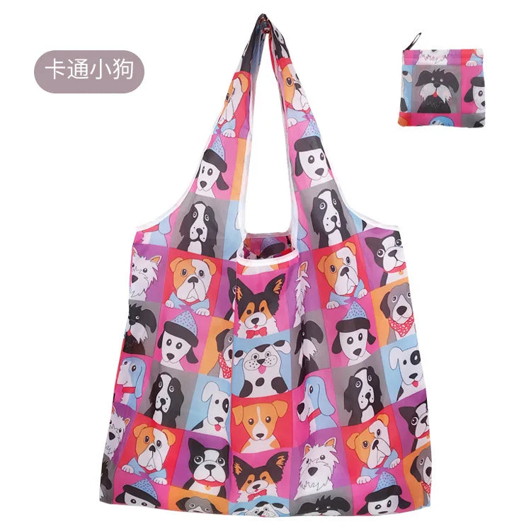 Large Foldable Reusable Shopping Tote Bag