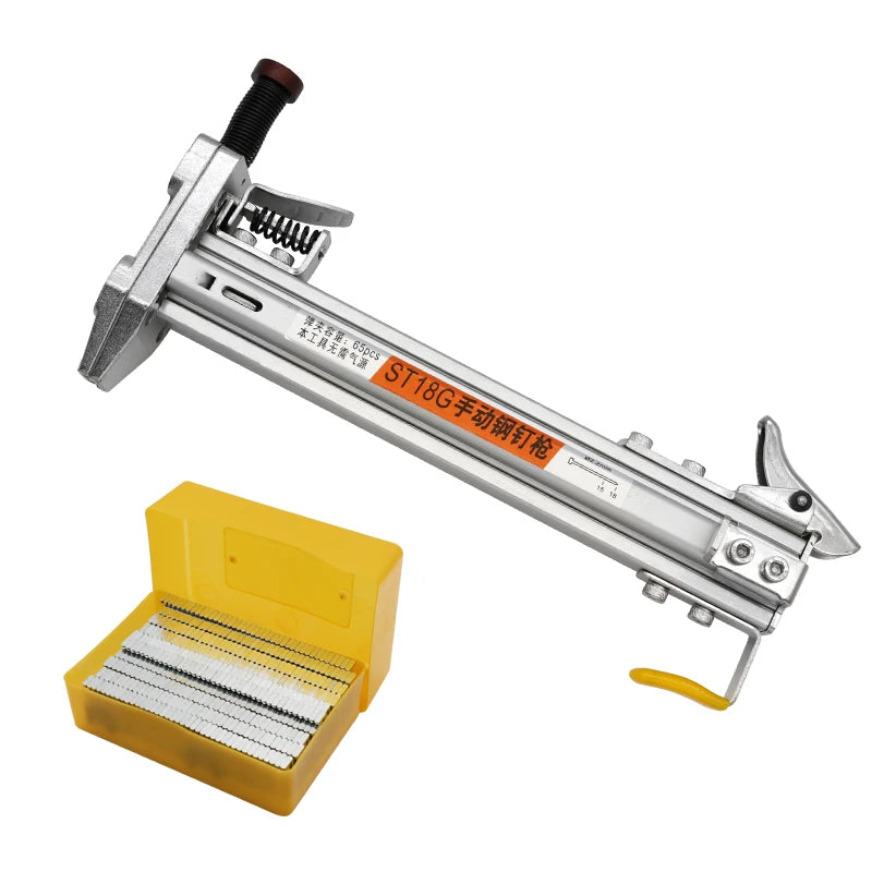 Manual Steel Nail Gun for Woodworking & DIY