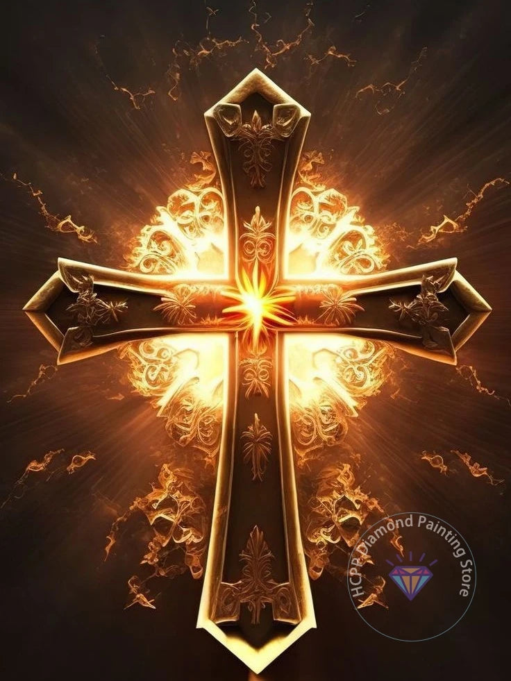 Jesus Christ Cross Diamond Painting Kit