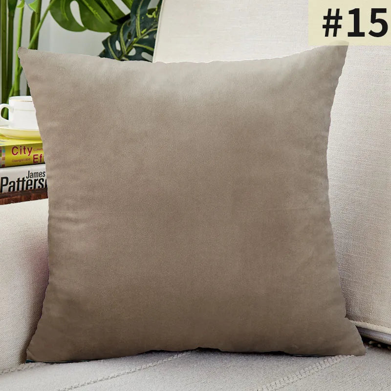 Luxurious Velvet Cushion Cover for Cozy Home Décor