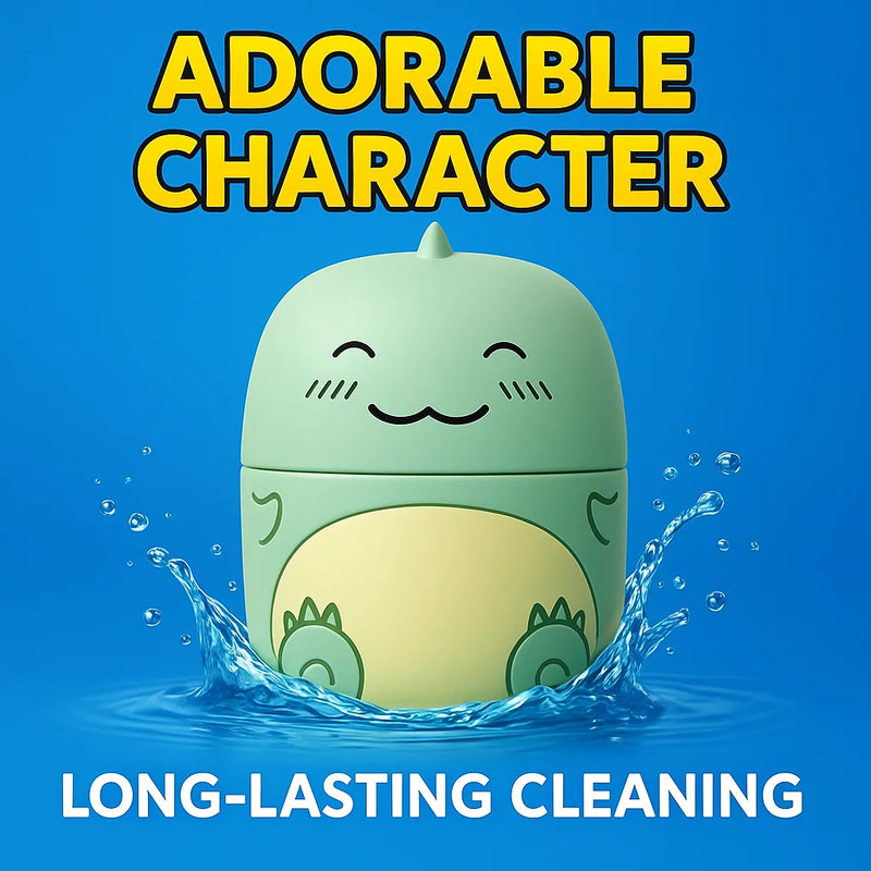 Dinosaur-Shaped Toilet Bowl Cleaner Dispenser