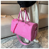 Crocodile Grain Large Capacity Travel Duffle Bag