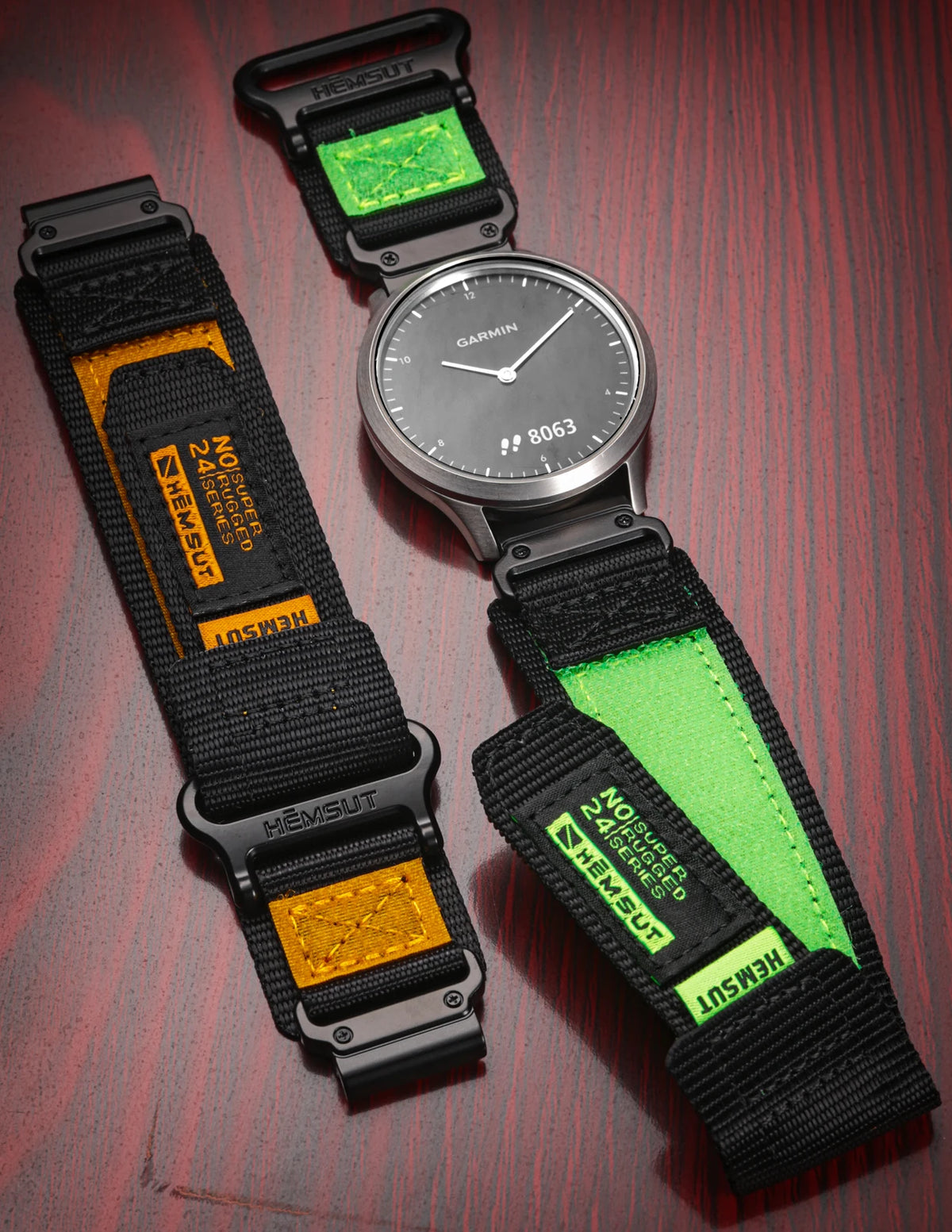 Rugged Nylon QuickFit Watch Band for Garmin