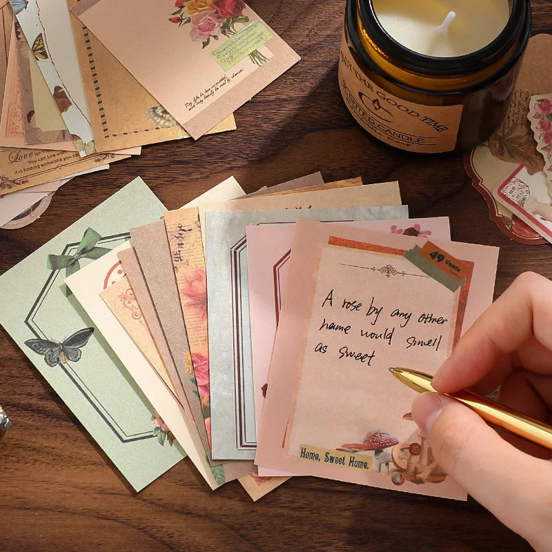 Vintage Scrapbook Paper Kit