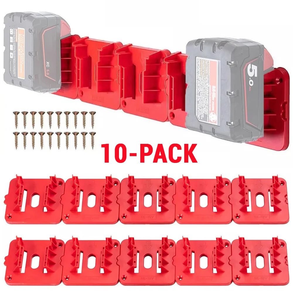 18V Li-ion Battery Storage Bracket for Milwaukee M18