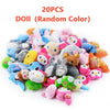 20 pieces of DOLL random color mini claw crane machine for kids with lights and music