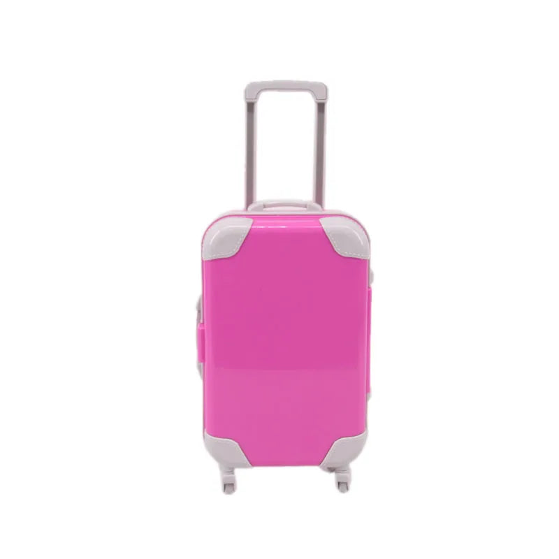 Doll Accessory Set with Suitcase for 11.5-Inch BJD Dolls