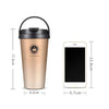Double-Wall Insulated Travel Coffee Mug