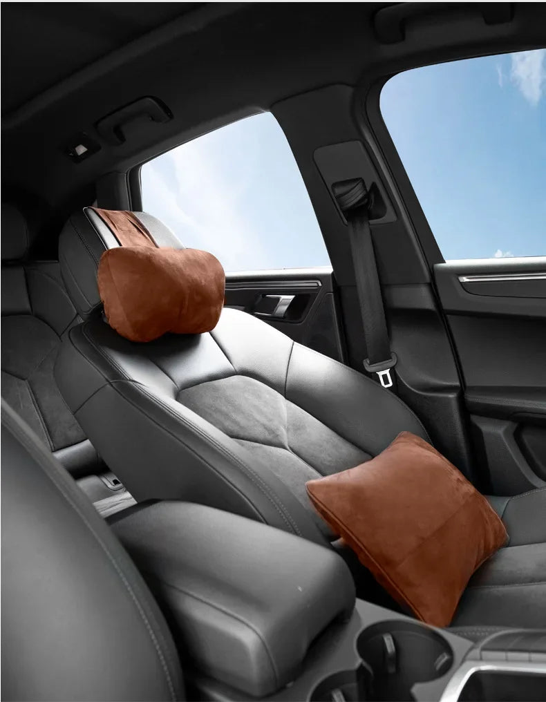 Premium Car Headrest Neck Support Pillow