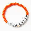 Bracelet de perles d'abaque personnalisé