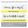 KACO POPUP Retractable Gel Pen – 0.5mm Smooth Writing, Quick-Dry Ink