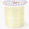 A spool of 10m multicolour elastic cord for beading and jewelry making with a decorative label.