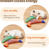 Interactive Fish Catnip Plush Toy with Squeaker