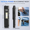 Compact LED Flashlight with Digital Display