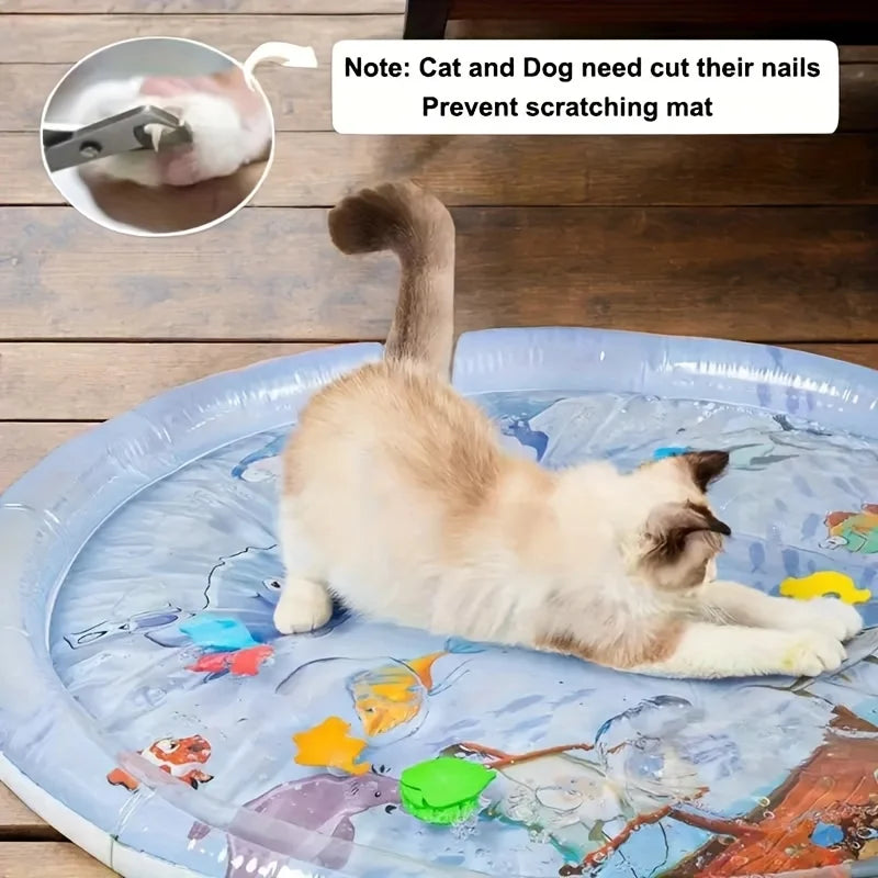 Tapete Interactivo de Agua para Gatos y Perros