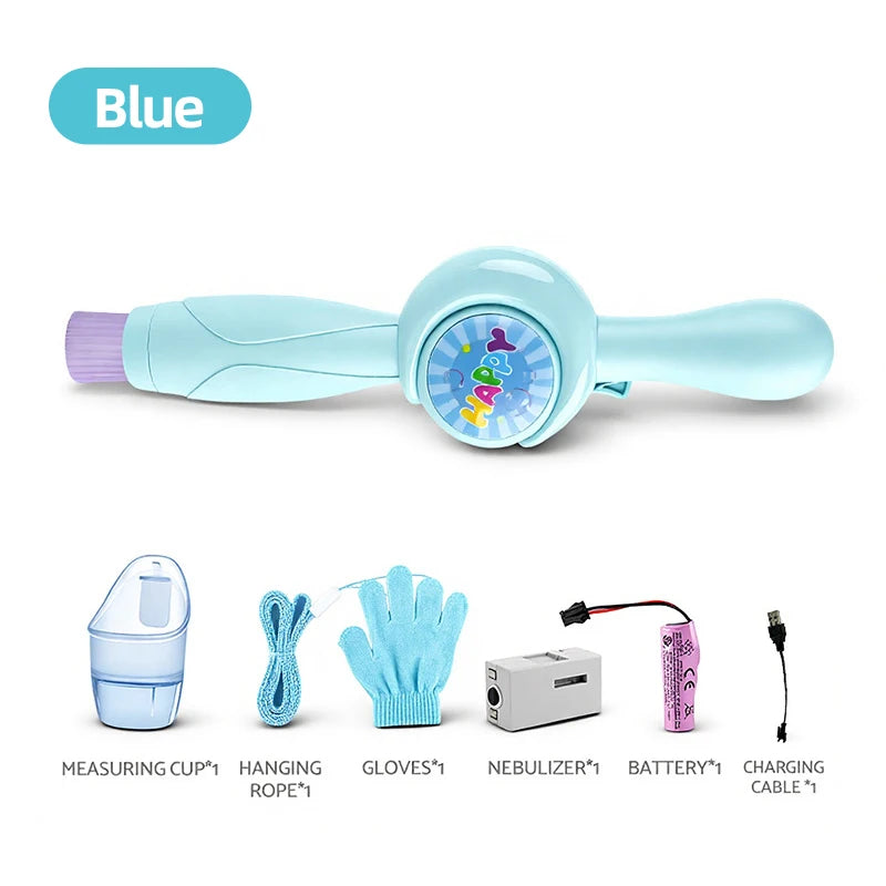 Interactive Smoke Bubble Wand with LED Lights
