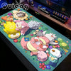 Extra-Large Anime Mouse Pad with Non-Slip Rubber Base