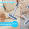 4-in-1 Reusable Pet Hair Remover with Long Handle