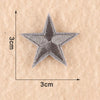 Embroidered Flower Iron-On Patches Set for Clothing & Accessories