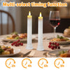 LED Flameless Taper Candles with Remote Control