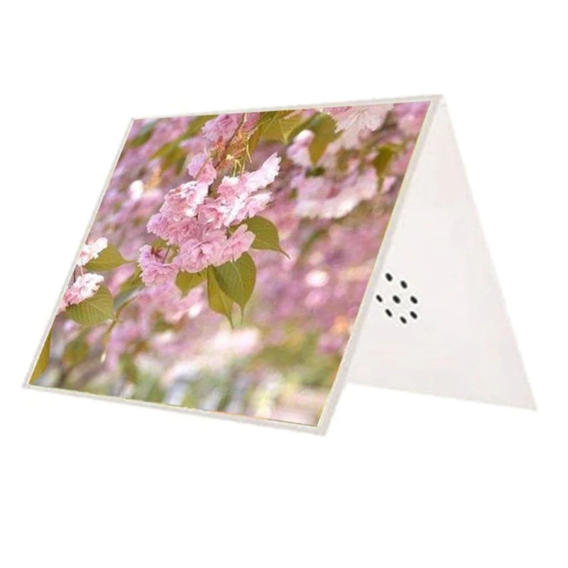 Voice Recording Greeting Card with Paintable Design