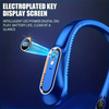 Bladeless Wearable Neck Fan with LED Display