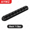 Clips Adhesivos para Gestión de Cables