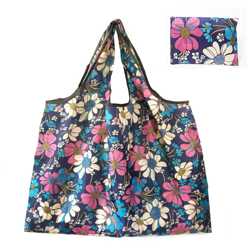 Foldable Shopping Tote Bag with Large Capacity
