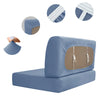 Stretchable RV Dinette Cushion Cover Set - 2 Piece Bench & Backrest Protector