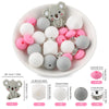Cartoon Animal Silicone Focal Beads for Jewelry Making