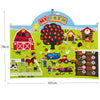 Interactive Felt Story Board Set with Farm & Ocean Themes