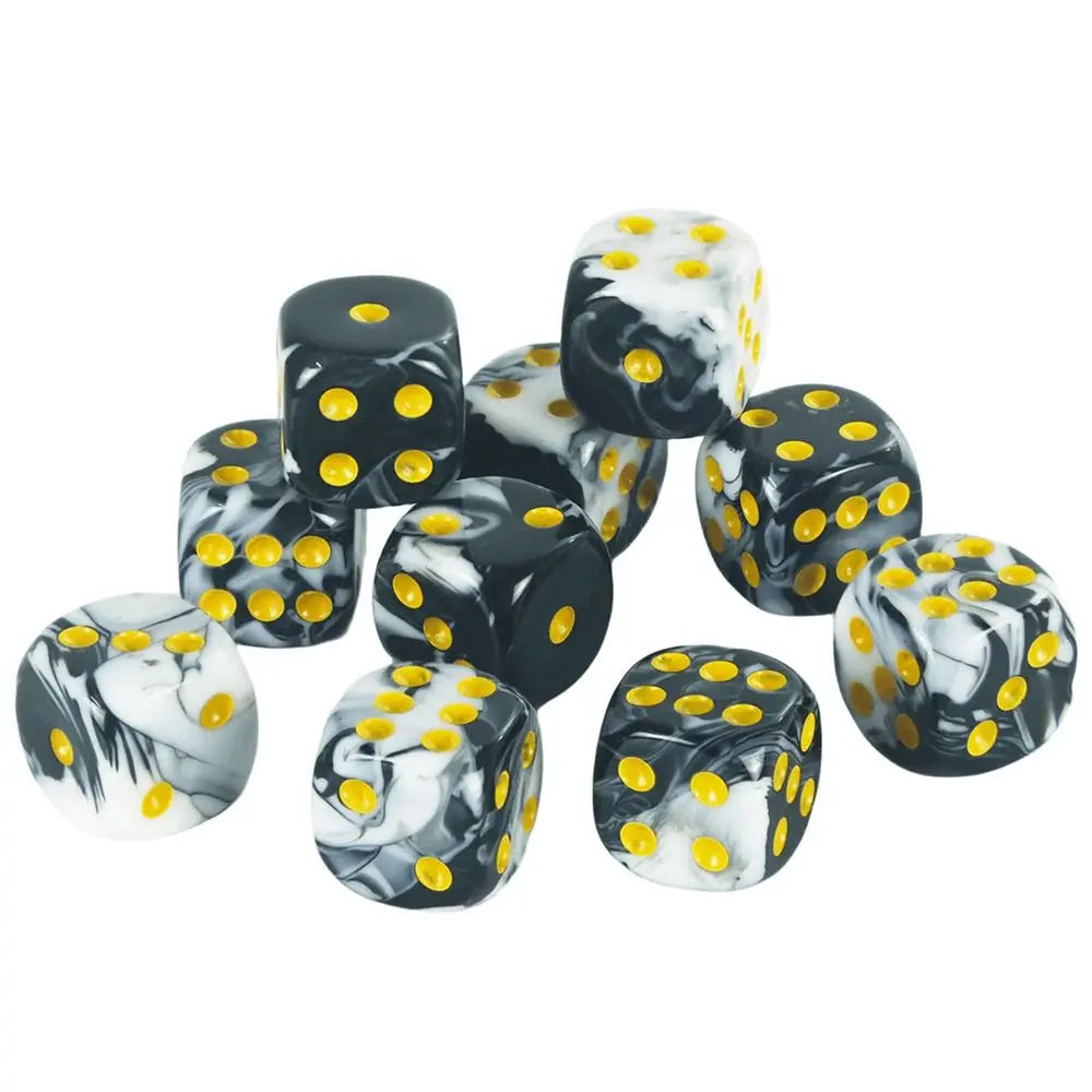 Translucent Colored Acrylic Dice Set for Tabletop Games