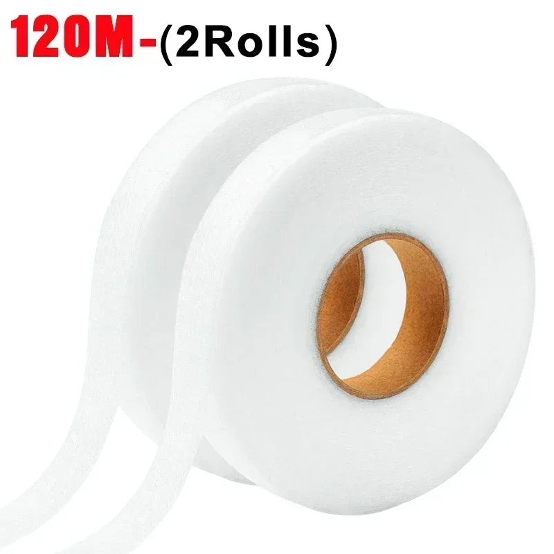 Double-Sided Iron-On Hem Tape for Fabric Repair