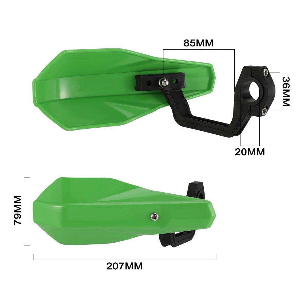 Universal Motorcycle Hand Guards for Dirt Bikes and Enduro