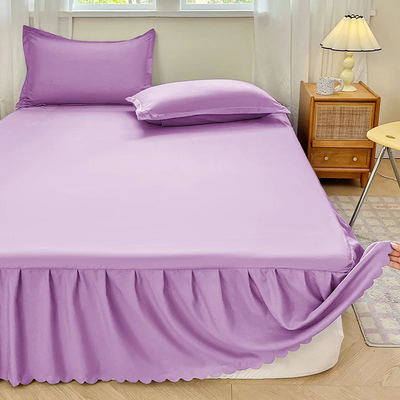 Microfiber Bed Skirt with 35cm Drop