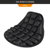 Black EVA shock cushion for motorcycle seats
