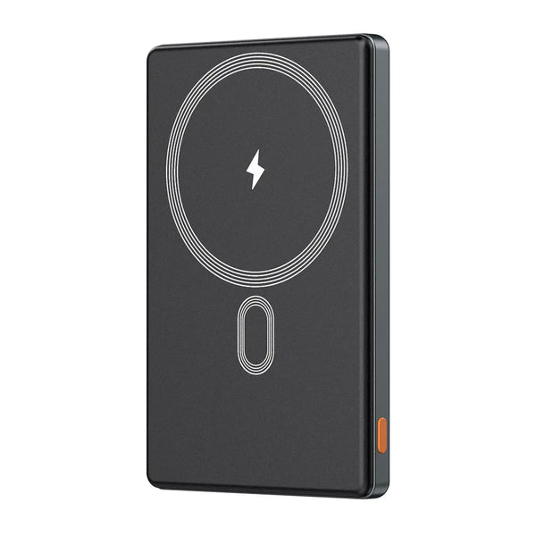 Foldable Magnetic Wireless Power Bank with Built-in Cables