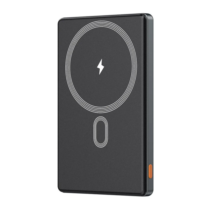 Foldable Magnetic Wireless Power Bank with Built-in Cables