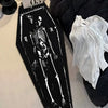 Gothic Skull Print Non-Slip Floor Mat
