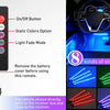 48 LED Multicolor Music Car Interior Light Kit with Remote