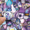 Purple Witch Magic Sticker Pack – 50 Waterproof Vinyl Decals