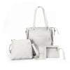 4-Piece PU Leather Crossbody Bag Set
